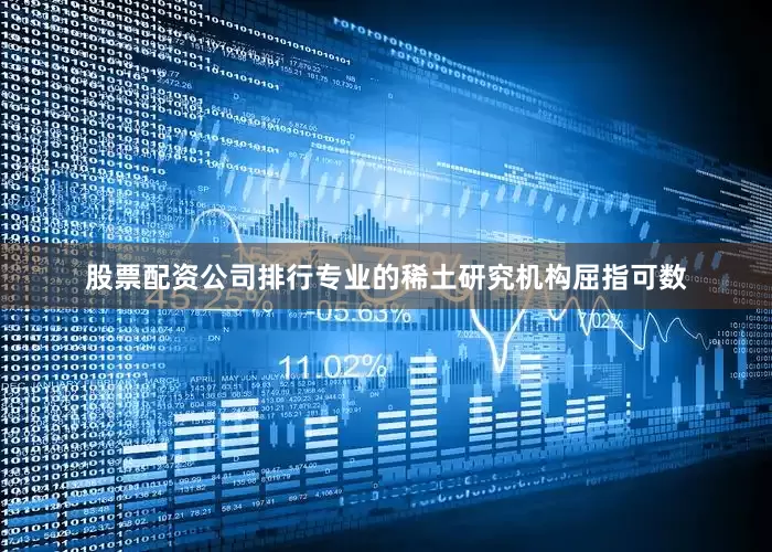 股票配资公司排行专业的稀土研究机构屈指可数