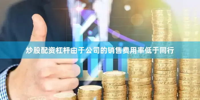 炒股配资杠杆由于公司的销售费用率低于同行